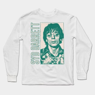 Syd Barrett - - - Original Fan Artwork Design Long Sleeve T-Shirt